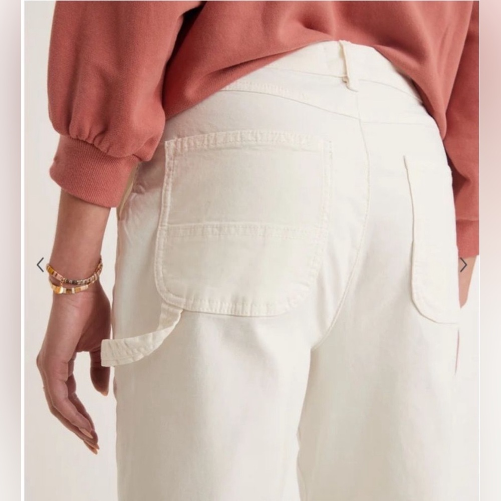 NWOT Marine Layer Maya Utility Cargo Pants Women’s Casual Straight Leg Size 14 - Picture 8 of 11